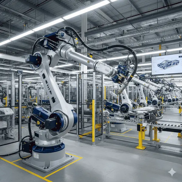 机器人减速电机应用